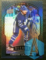 2020-21 Upper Deck Allure Rookie Black Rainbow Timothy Liljegren #89 Rookie
